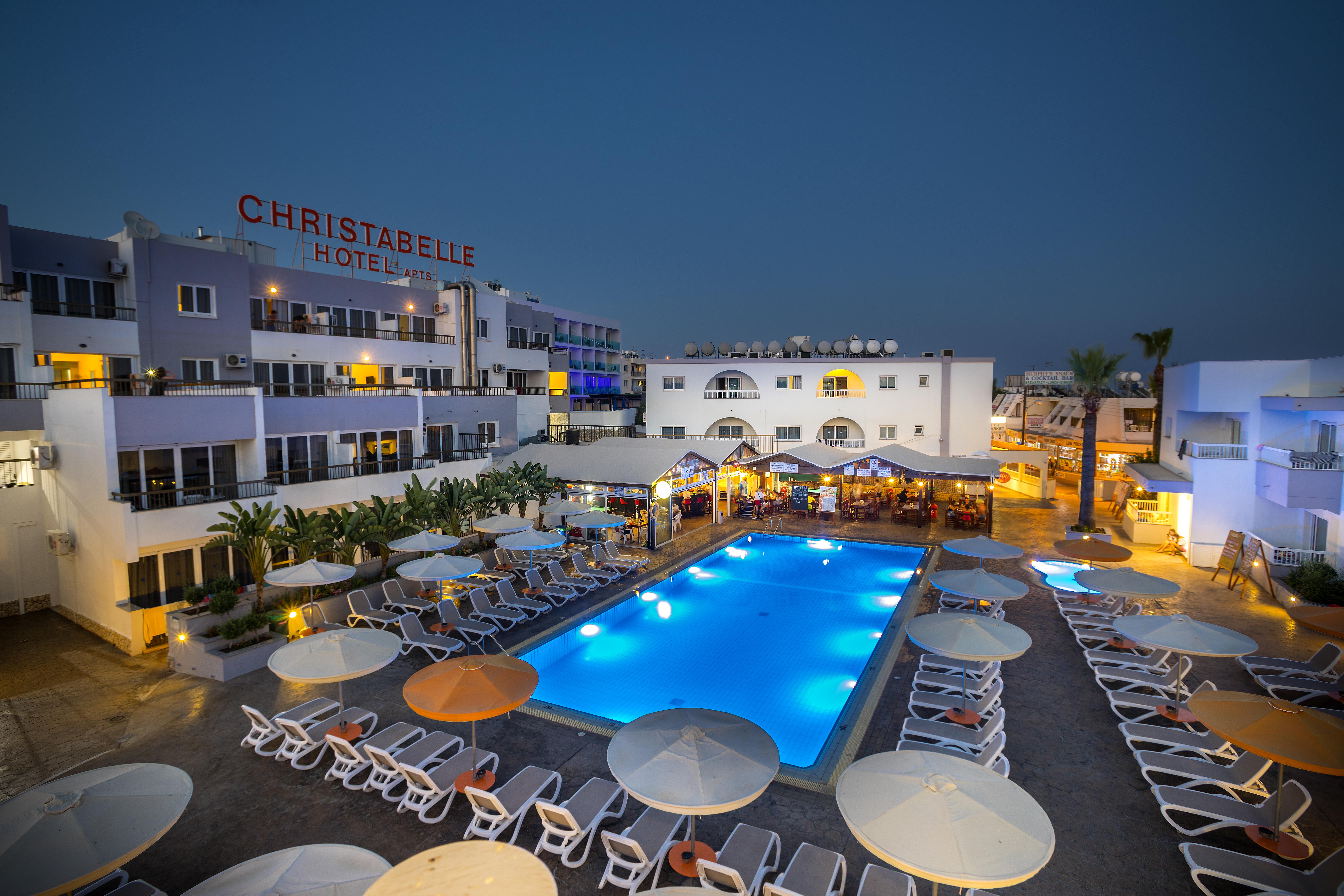 Christabelle Hotel Apartments アヤナパ エクステリア 写真